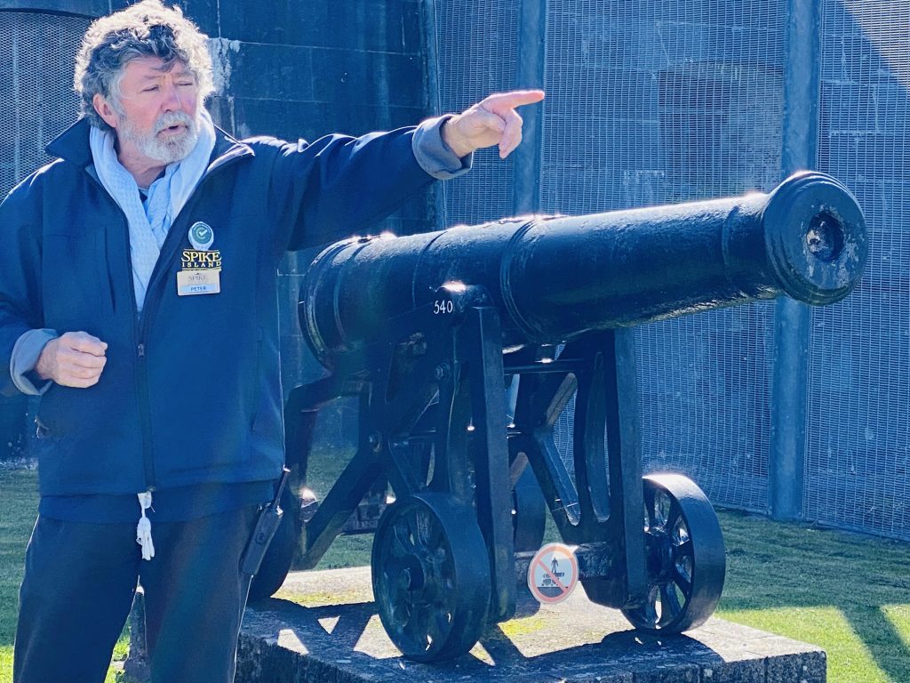 Stories by the cannon.